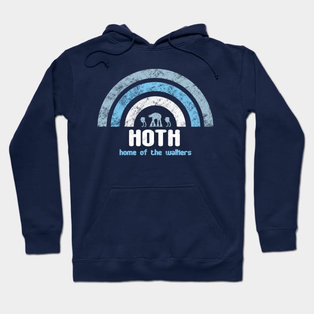 Hoth Walkers Hoodie by Milasneeze